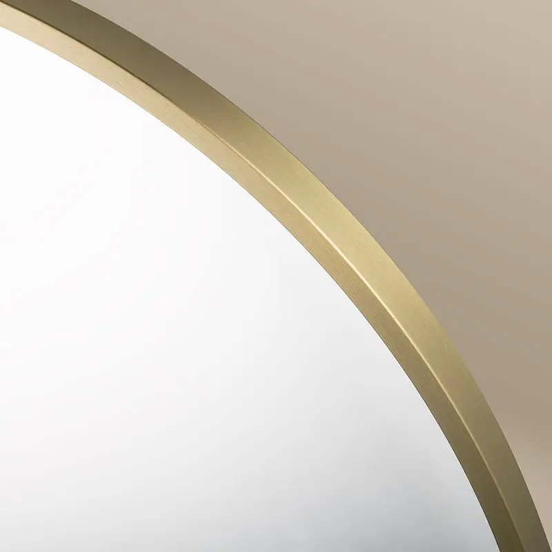 Miroir Rond 60cm Doré brossé, Châtelet 
