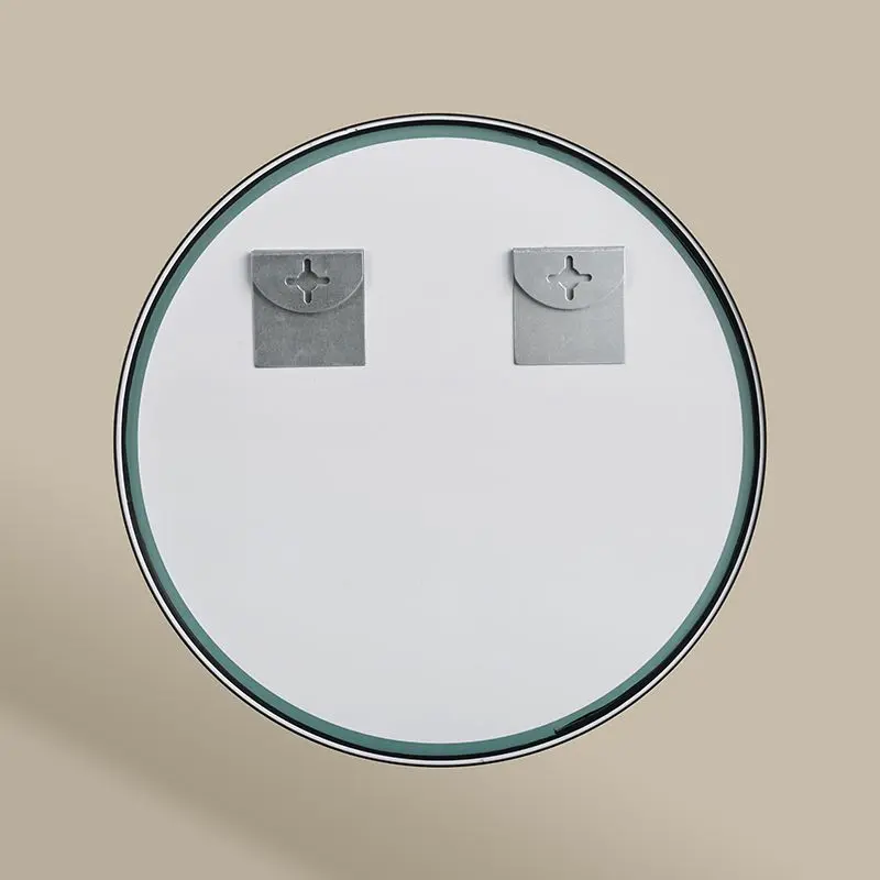 Miroir Rond 80cm Noir Mat, Châtelet 