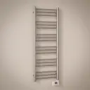 Sèche-Serviettes électrique, 120x50 cm, 500W, Inox brossé, Châtelet