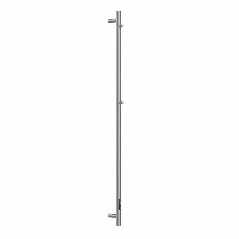 Chauffe serviette électrique 75W 145X32  Inox Brossé, Châtelet