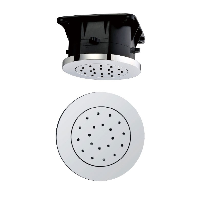 Douchette latérale ronde orientable, Flow