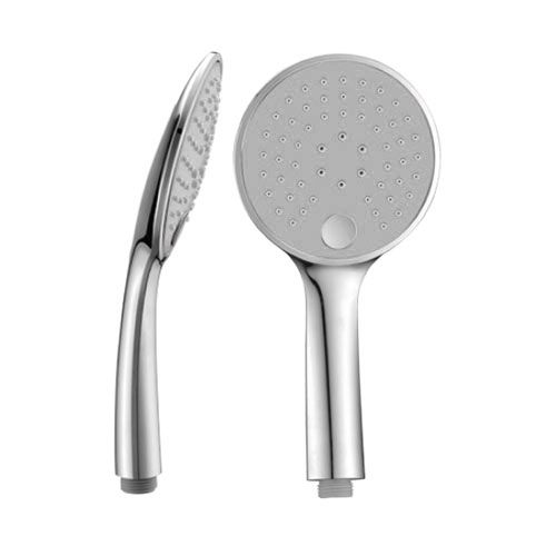 Douchette à main chromée / Gris clair, 3 jets, diam. 12 cm