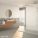 Faïence unie - Grey, 20x60 cm, House