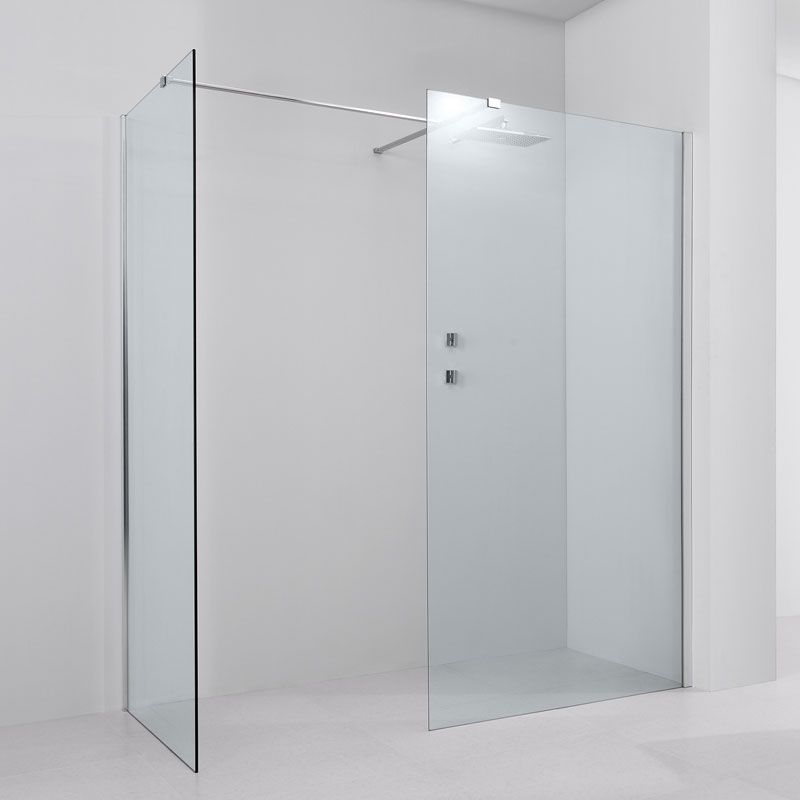 Paroi de douche fixe, réglable de 150 à 190 x 90cm, Altea