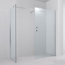 Paroi de douche fixe, réglable de 150 à 190 x 90cm, Altea