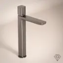 Deauville, Mitigeur Lavabo Haut Gun Métal Brossé