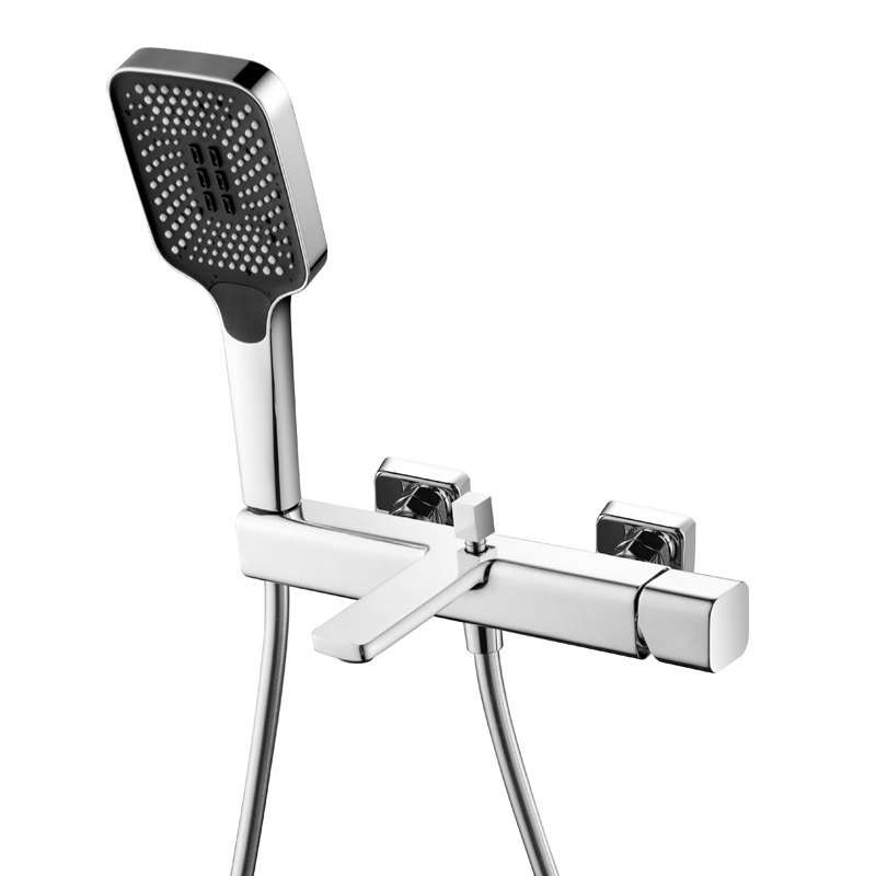 Deauville, Mitigeur Bain/Douche Mural Chromé