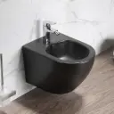 Bidet Suspendu, 48x37, Celia, Noir mat