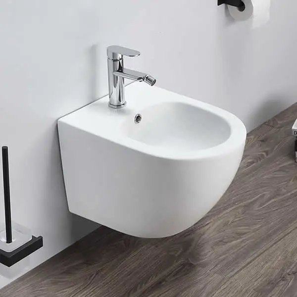 Bidet Suspendu, 48x37, Blanc mat, Celia