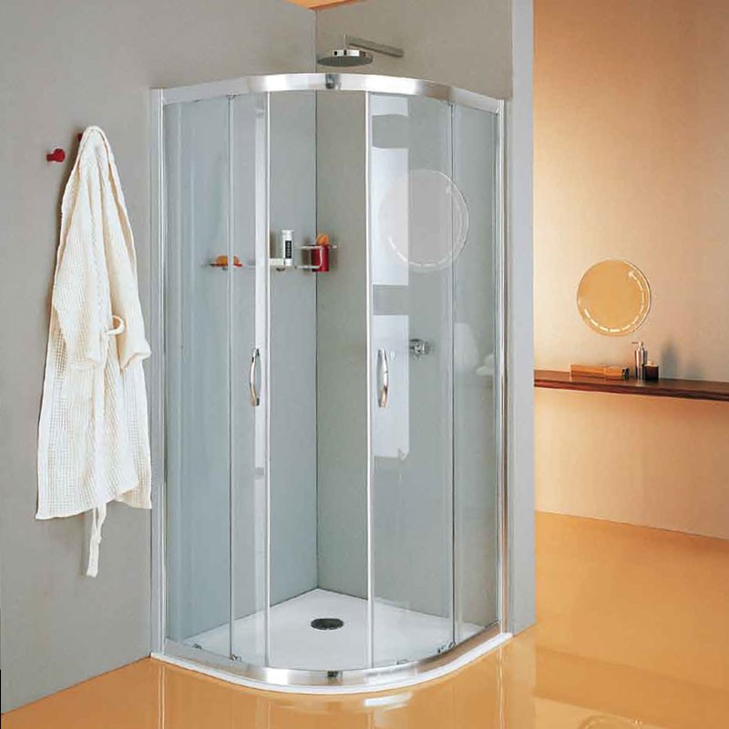 1/4 de rond 4 parois 76,5 cm, New Cee