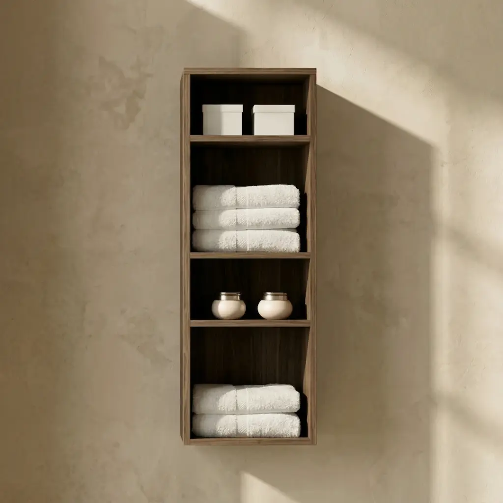 Colonne de rangement ouverte 153x33 cm, Modulo 153