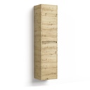 Colonne de rangement suspendue 181 cm, 2 portes, Caruso, 3 couleurs