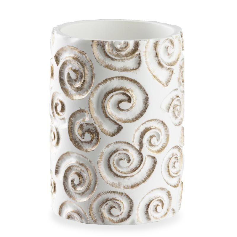 Verre, porte brosse à dents, Nautilus