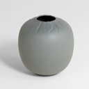 Vase en porcelaine, Gris