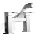 ION, mélangeur bain sur plage chromé