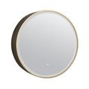 Armoire de toilette Ø60 cm, Géode, 3 couleurs