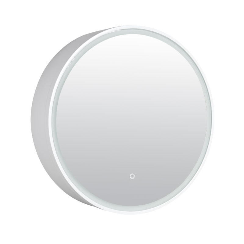 Armoire de toilette Ø60 cm, blanc, Géode