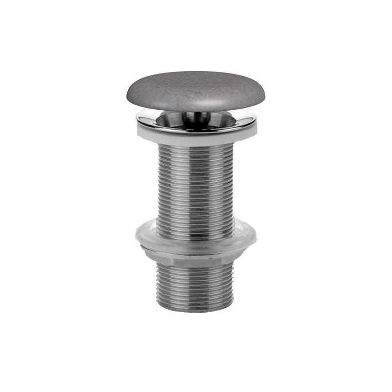 Bonde fixe avec cache-bonde finition gris ciment, T14