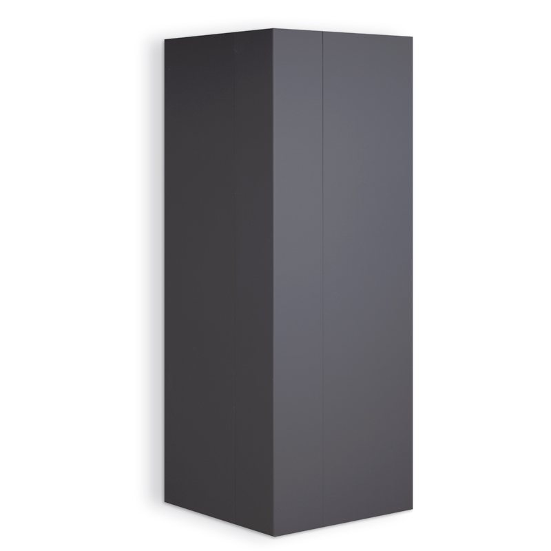 Revêtement mural 60x240 cm, gris foncé, B'Wall ®esin-Wood