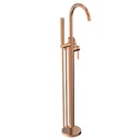 Colonne de bain au sol, doré rose, Louvre