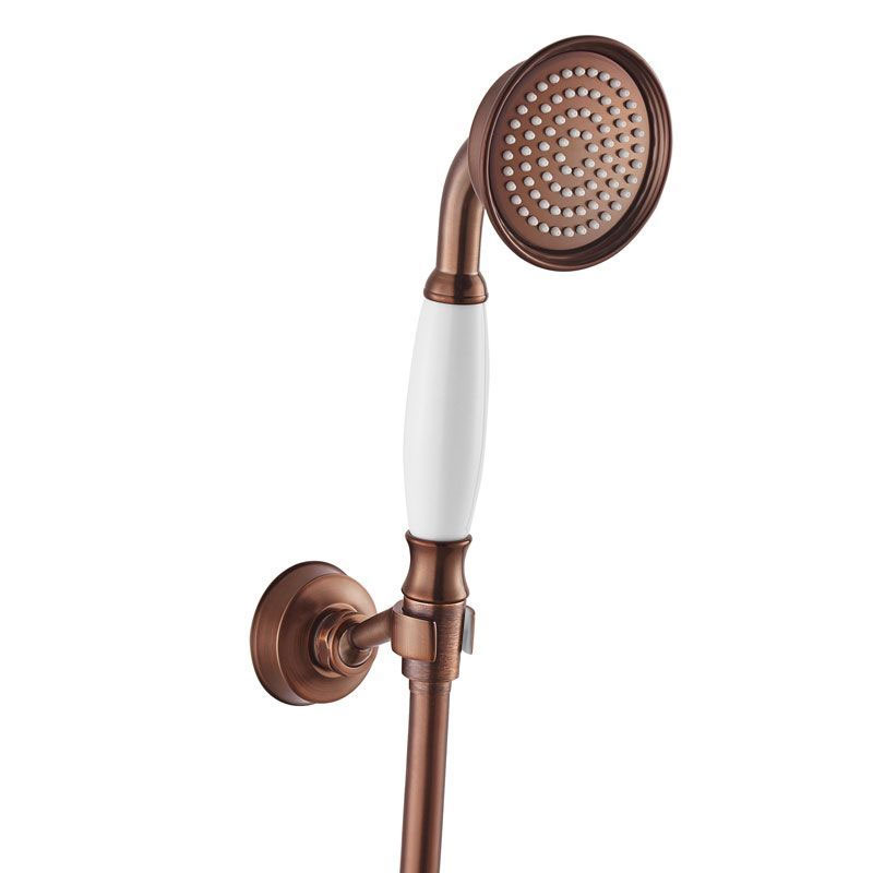 Douchette à main avec crochet et flexible, traité cuivre, Liberty