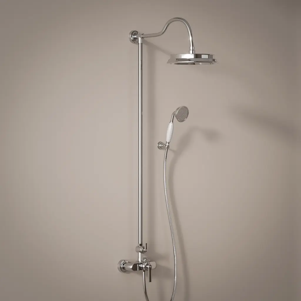 Colonne de douche avec mitigeur mécanique chromée, Liberty