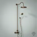 Colonne de douche avec mitigeur mécanique, traité cuivre, Liberty