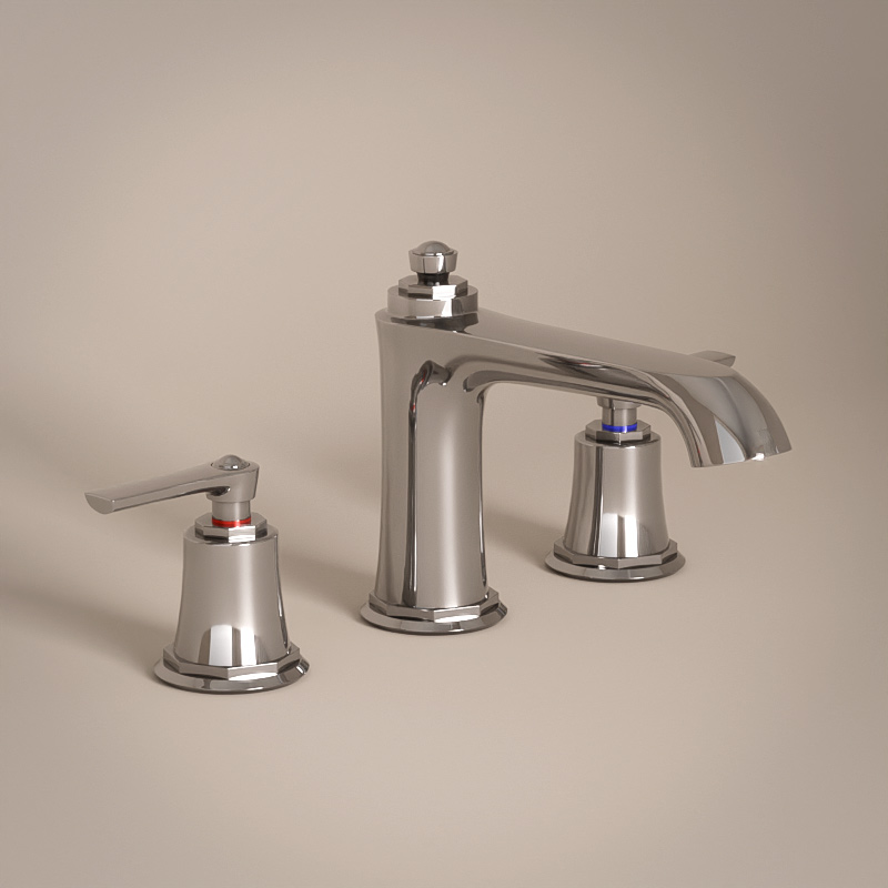 Robinet Mélangeur lavabo 3 trous, Liberty