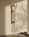 Douchette à main avec barre prise d'eau et flexible, Nova