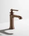 Robinet Mitigeur Lavabo avec Bonde incluse, traité cuivre, Liberty