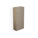 Demi-colonne de rangement Flex Chêne blanchi, 90x40 cm