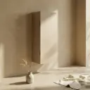 Demi-colonne de rangement, Chêne blanchi 90x40cm, Flex