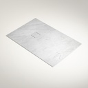 Receveur 80x120, Marbre, Elba White, Lake