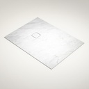 Receveur 90x120 et 140, Marbre, Elba White, Lake