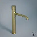 Châtelet, Mitigeur Haut Electronique Lavabo, Doré Brossé