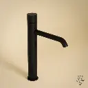 Châtelet, Mitigeur Haut Electronique Lavabo, Noir brossé