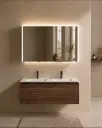 Armoire de toilette 120 cm, LED, Montebello