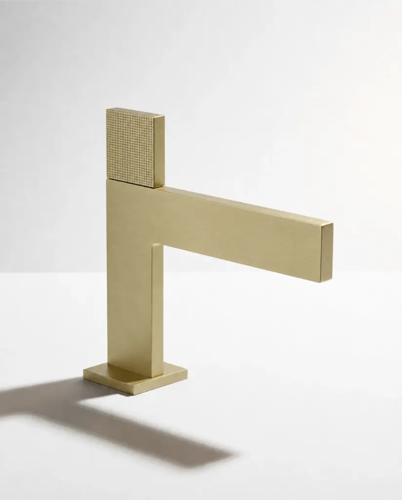Robinet mitigeur lavabo, doré mat, Slim, Concorde