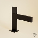 Robinet mitigeur lavabo, noir mat, Slim, Concorde