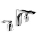 Robinet mélangeur lavabo 3 trous, Chromé, Henry