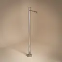 Robinet mitigeur lavabo sur pied, chromé brossé, Seth