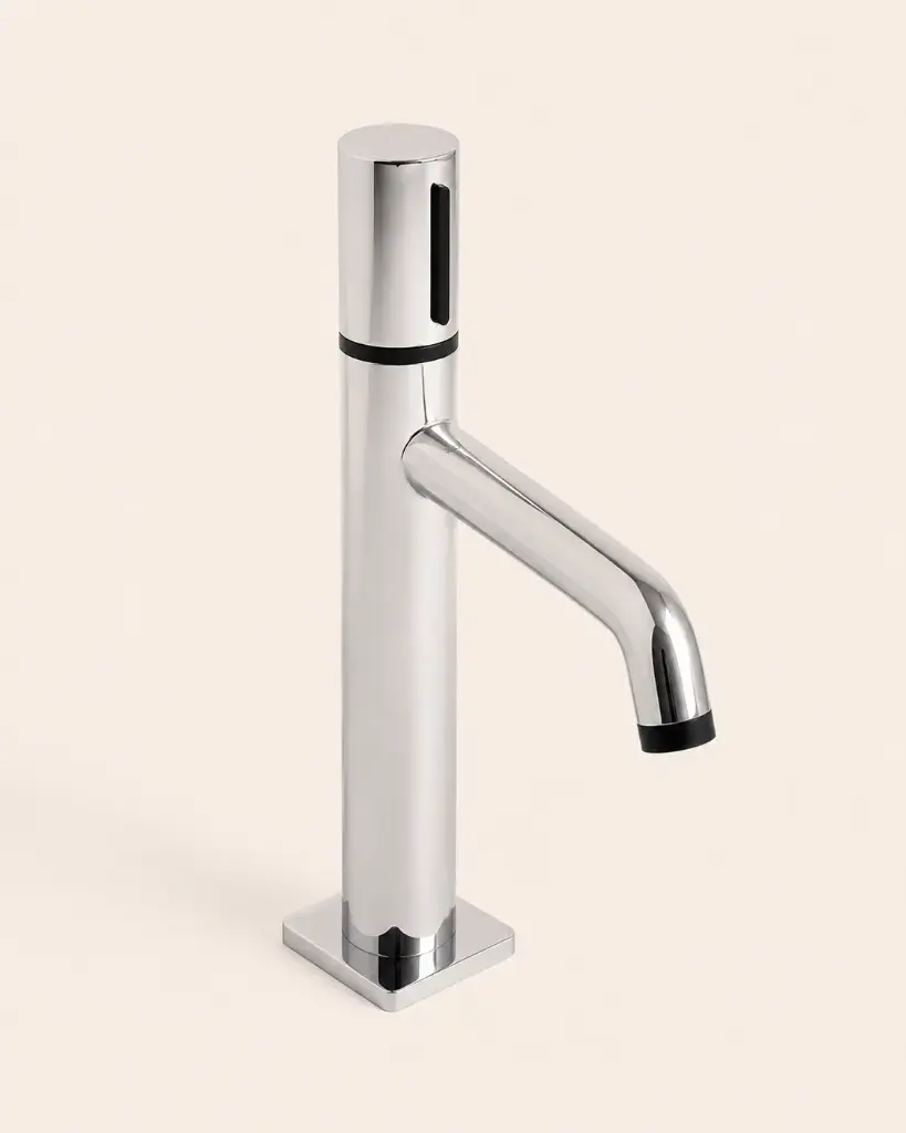 Robinet mitigeur lavabo progressif chromé, Olip