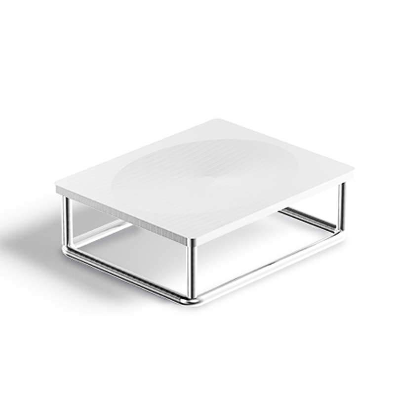 Porte-savon à poser - Chromé brossé - Infinity elegance