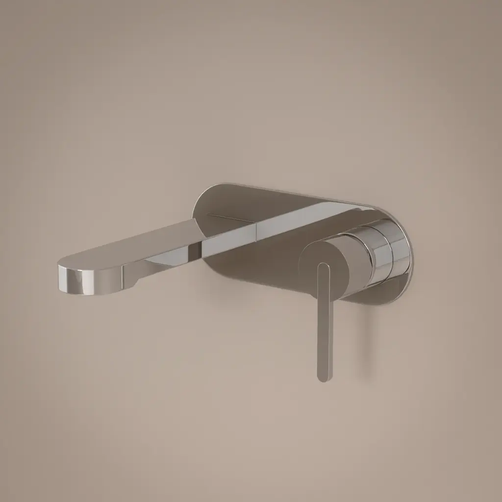 Mitigeur lavabo mural, chromé, Infinity Flow Stick