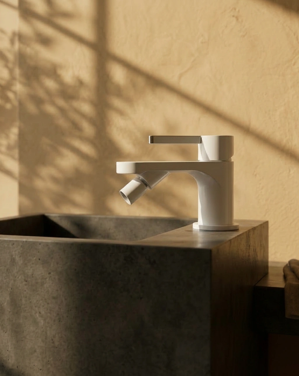 Mitigeur bidet, monocommande laiton, Flow Stick