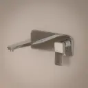 Robinet mitigeur lavabo mural chromé, Hix