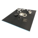 Receveur de douche à carreler 120x90 cm redécoupable, Doccia square