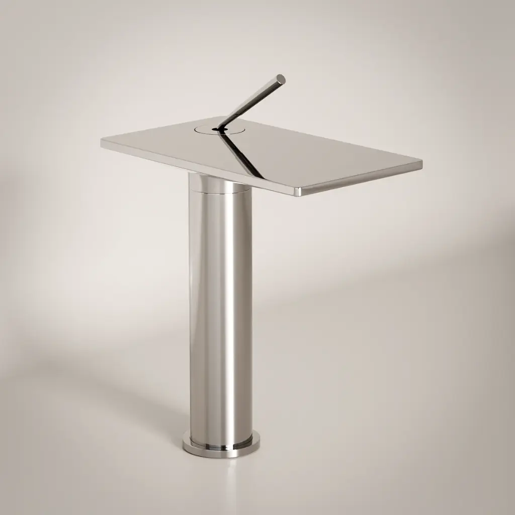 Robinet Mitigeur Lavabo Haut, Cascade, 2 couleurs