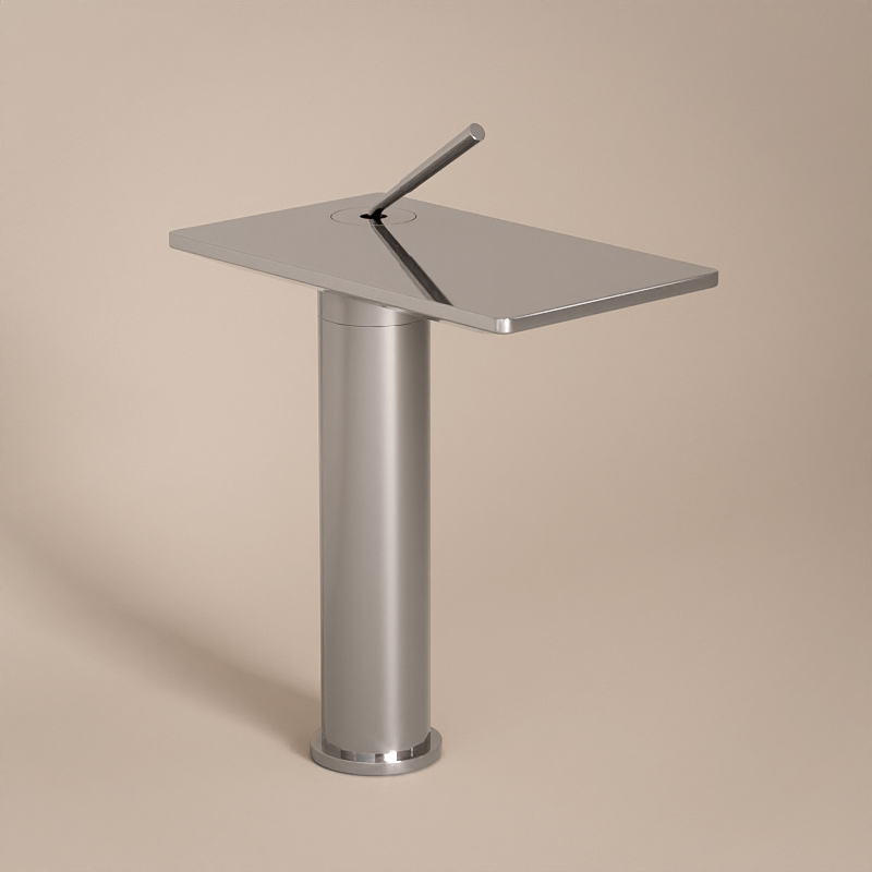 Robinet Mitigeur Lavabo Haut, Cascade, 2 couleurs