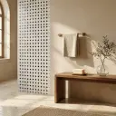 Mosaïque en marbre, 30,5x30,5 cm, Nero Marquina